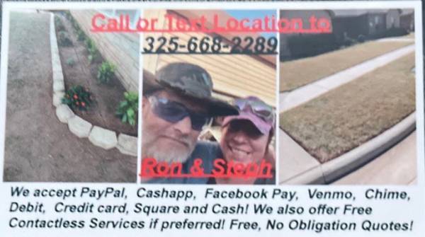 Ron & Stephs Abilene Tx Lawns for Less