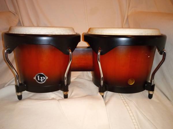 LP City Vintage Sunburst Bongos