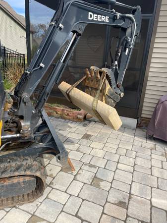 Mini Excavator work/ Clean up/tree trimming and removal