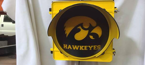 IOWA HAWKEYE MANCAVE LIGHT