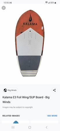 Reward for lost foilboard in Talafofo