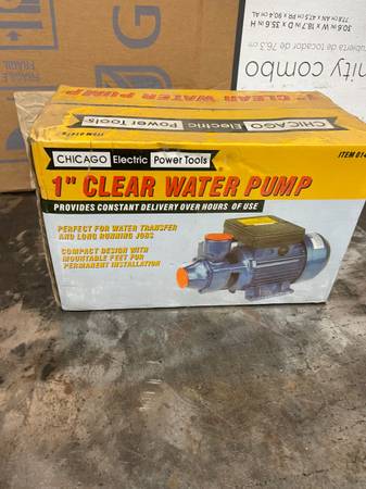 1” H20 pump, Yamaha oil pump, ect