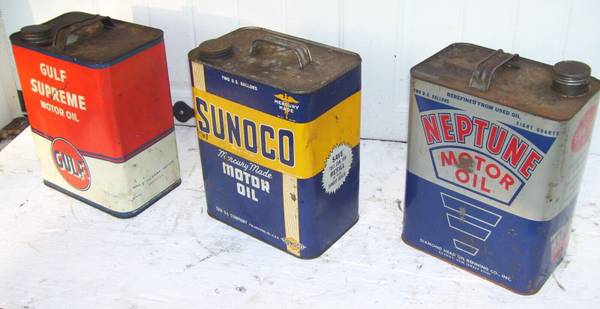 2 gal Oil Cans