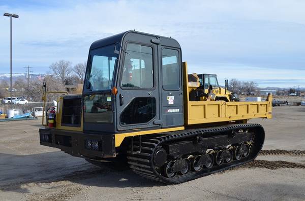 2010 Morooka MST1500VDL crawler dump truck 1,866 hours