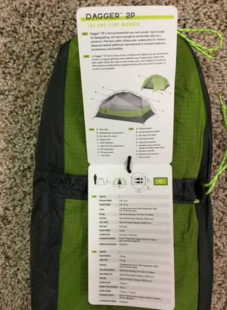 Nemo Dagger 2 Person Tent