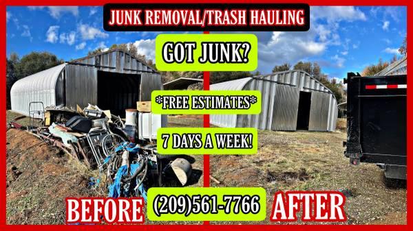 ??????JUNK REMOVAL/TRASH HAULING 7 DAYS A WEEK FREE ESTIMATES???