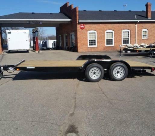 16′ A.M.O. Car Hauler Trailer TA1