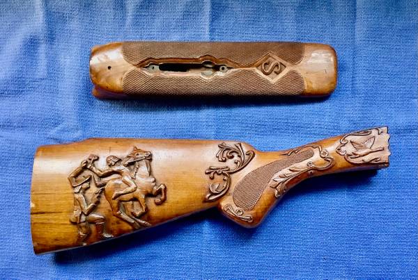 Very high end ornate, hand carved stock