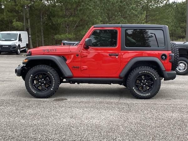 Used 2022 Jeep Wrangler 4WD Convertible Willys