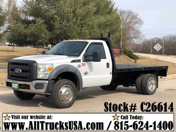 FLATBED & STAKE SIDE TRUCKS CAB AND CHASSIS DUMP TRUCK 4X4 Gas Diesel