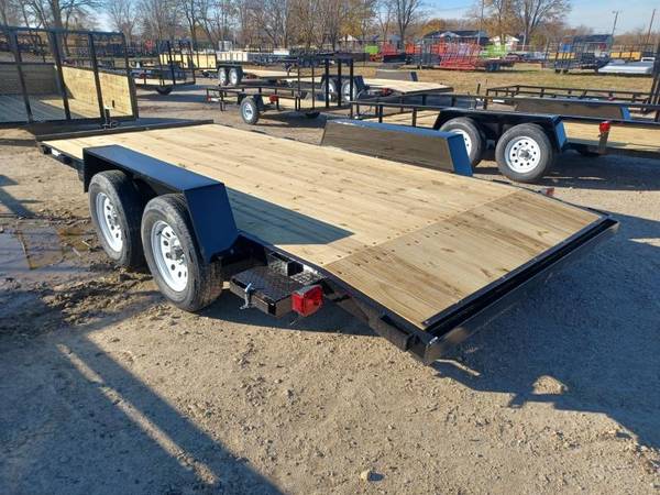 2023 AMO 82×16 2 Axle Brake Car/Race Trailer