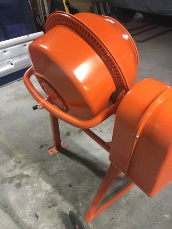 Cement Mixer 3-1/2 Cubic Ft. Trade for 3 wheeled gas golf cart