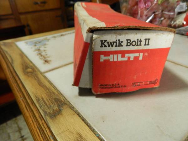 Hiti Kiwi bolts II 1/2″ by 3 3/4″