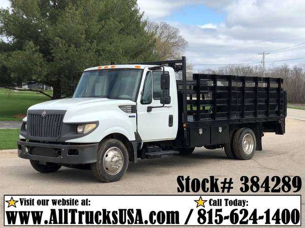 FLATBED & STAKE SIDE TRUCKS CAB AND CHASSIS DUMP TRUCK 4X4 Gas Diesel