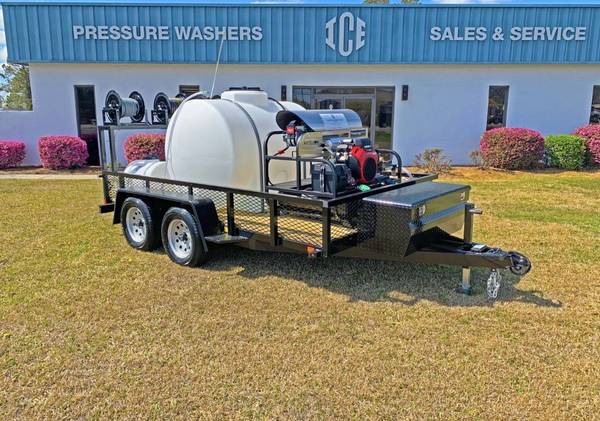 2022 Hot Water Pressure Washer Trailer