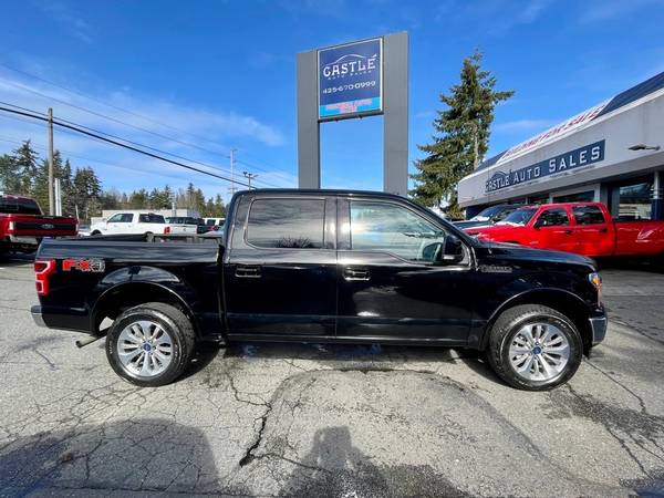 2018 Ford F-150 4×4 4WD F150 Lariat Truck