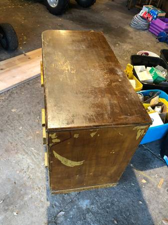 Vintage desks + stool + footstool