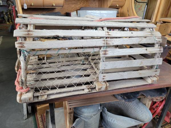 Vintage lobster trap