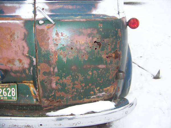 1950 chevy short panel trunk