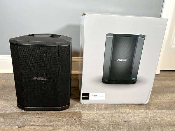 Bose S1 Pro Multi-Position Powered PA System With Battery