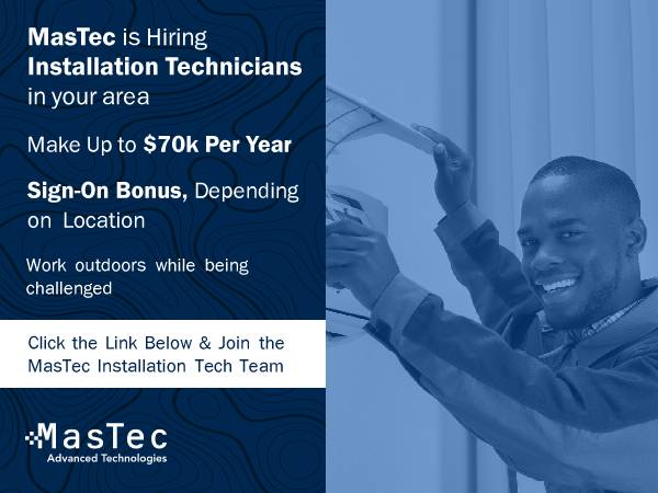 Get up to $70k Per Year & $1k Sign-on Bonus as an Installation Tech