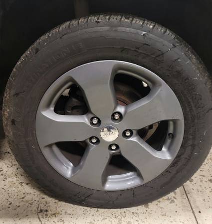 Jeep Grand Cherokee Wheels and Tires 1999 to 2004