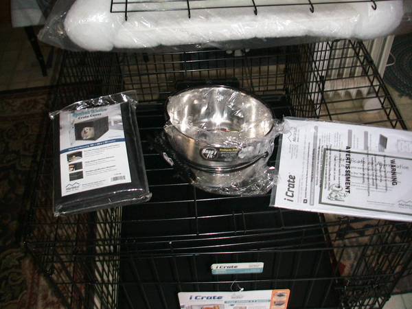 Midwest Home For Pets XL Dog Crate/Cage Starter Kit, NEW!