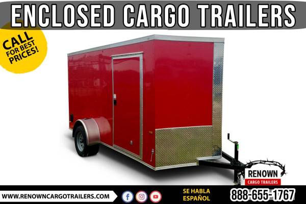 ?? ENCLOSED CARGO TRAILER | In Stock | ALL SIZES | 888-655-1767