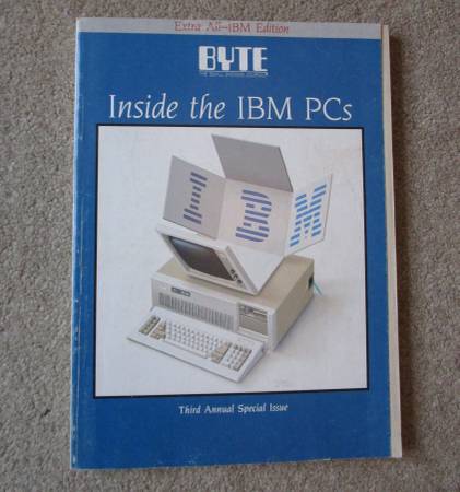 Two collectable Byte Magazines