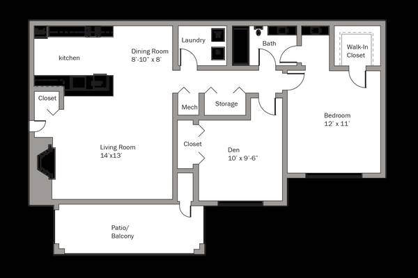 Private Storage Off Patio, Resident Business Center, Play Area