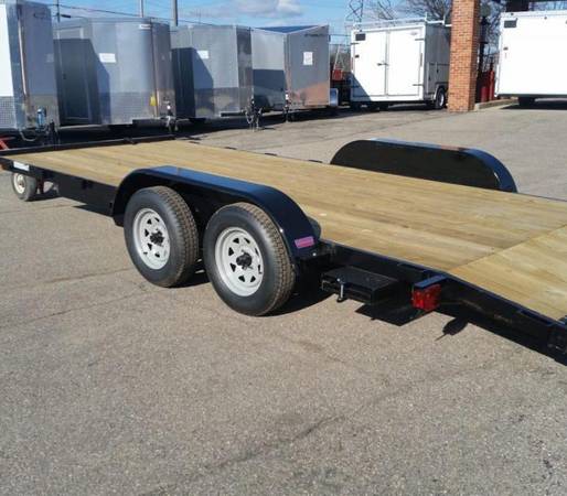 16′ A.M.O. Car Hauler Trailer TA1