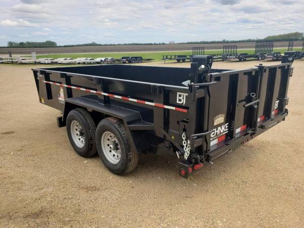 2023 Behnke Enterprises LPD83X14E802 14′ Dump Trailer W/ 8000# AXL