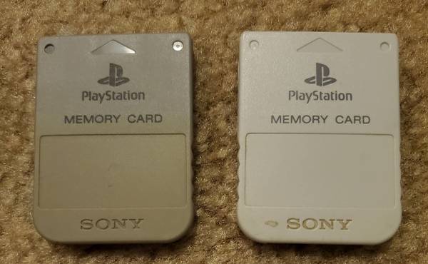 Playstation controller, 2 games, and 2 memory cards