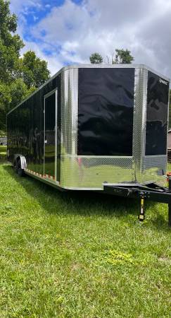 2021 8.5×24 enclosed trailer