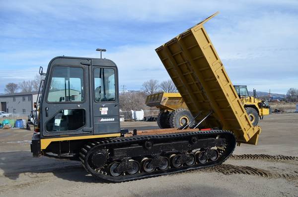 2010 Morooka MST1500VDL crawler dump truck 1,866 hours