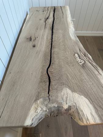 Live Edge Console Table