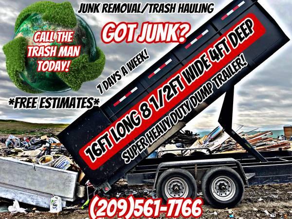 ??????JUNK REMOVAL/TRASH HAULING TREE TRIMMING 7 DAYS A WEEK????