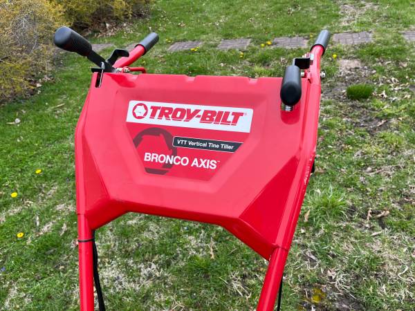 Troy-Bilt Bronco Axis Rear Tine Tiller