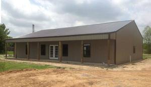 post framed pole barns