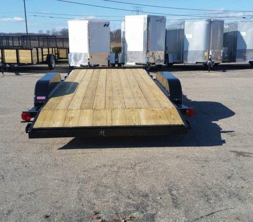 18′ A.M.O. Car Hauler Trailer TA1