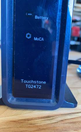 Arris Touchstone TG2472 modem/router