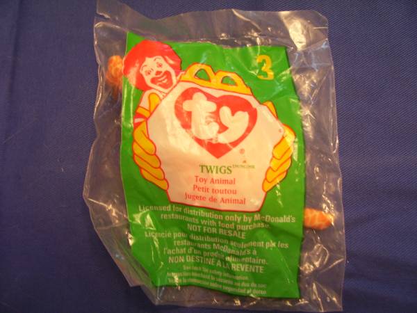 MCDONALDS TEENIE BEANIE BABIES 1998 SERIES