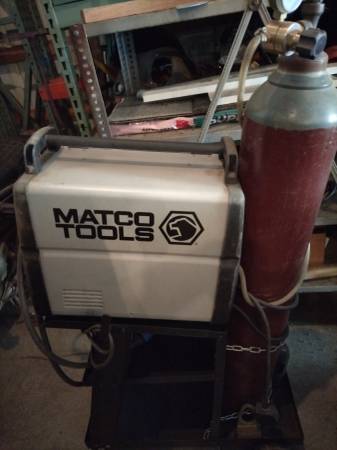 MATCO 170 MIG WITH TANK & CART