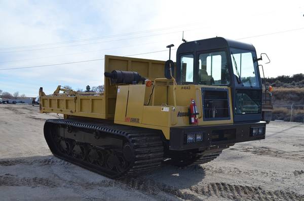 2010 Morooka MST1500VDL crawler dump truck 1,866 hours