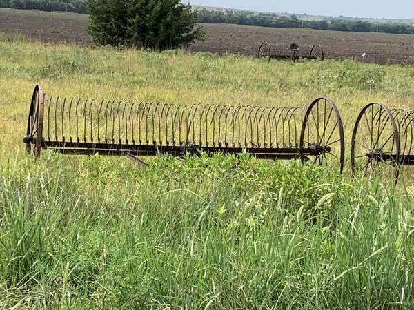 Antique Hay Rakes