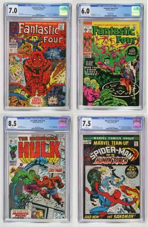 Marvel Comics: Silver / Bronze Age: CGC Graded