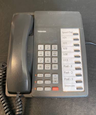 Toshiba Digital Business Telephone System With Backup Brain