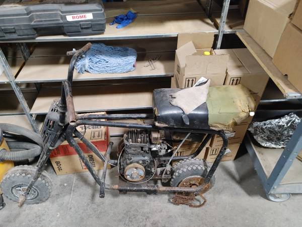 5 Old school Minibike lot