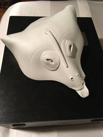 PAUL WUNDERLICH ROSENTHAL LIMITED EDITION “WOLF” MASK SIGNED 500/276