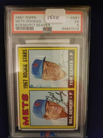 Vintage Graded Baseball Card Collection – 3 of 5